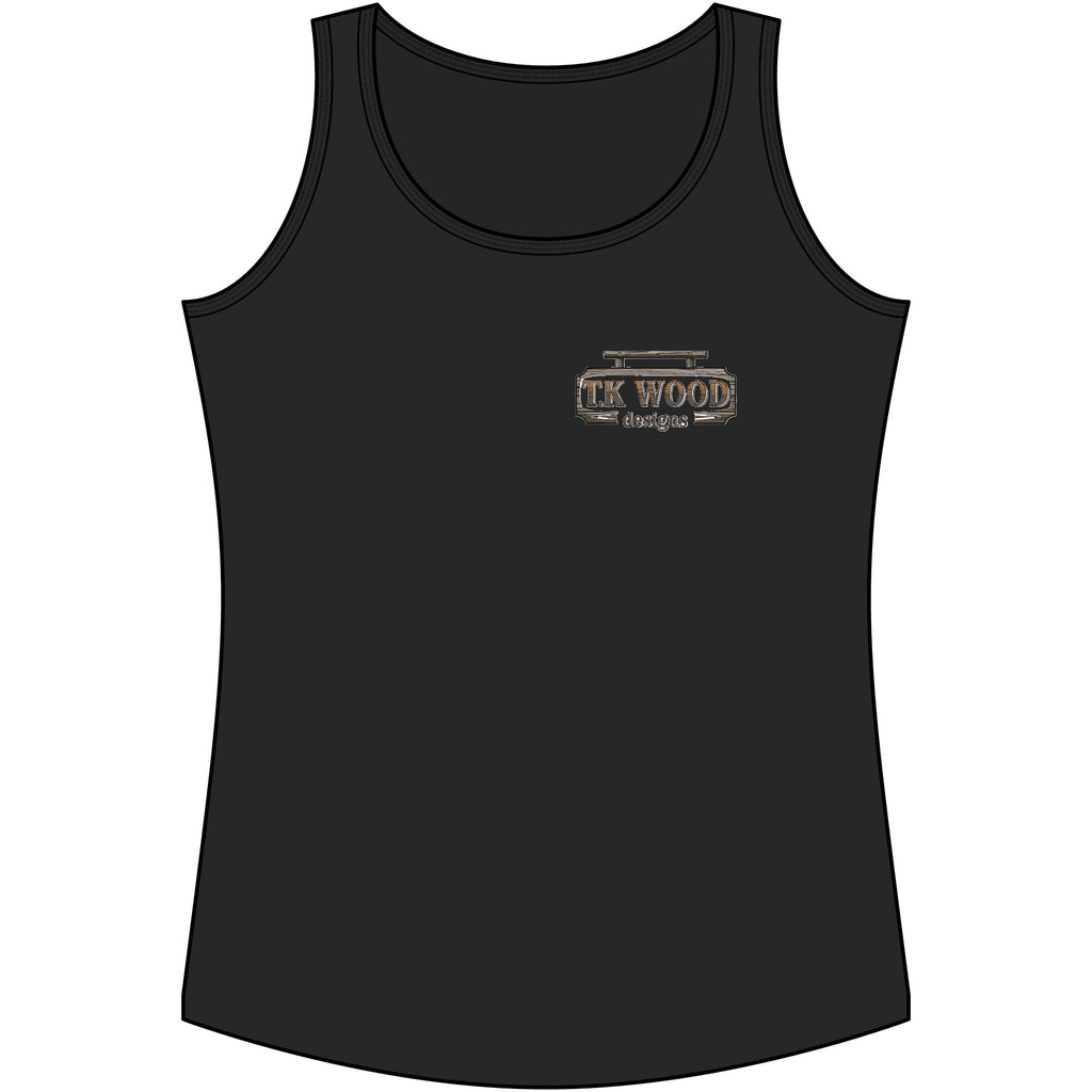 Funny Work Quote Women's Performance Tank — Humorous Office Workout Tank
