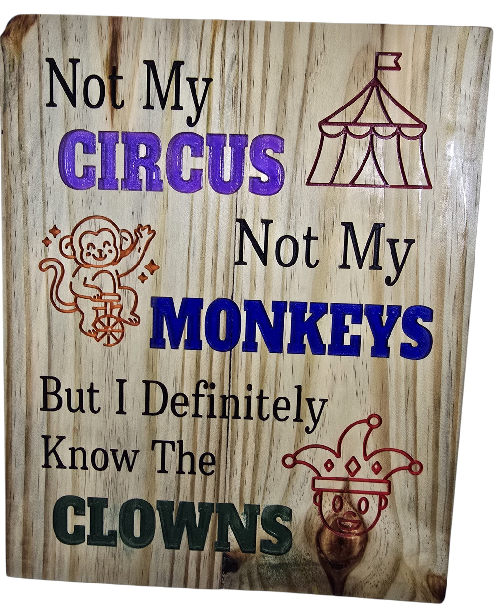 TK Wood Designs wood wall art with
