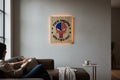 TK Wood Designs wooden sign with American flag Punisher skull and "FUCK AROUND AND FIND OUT" text.